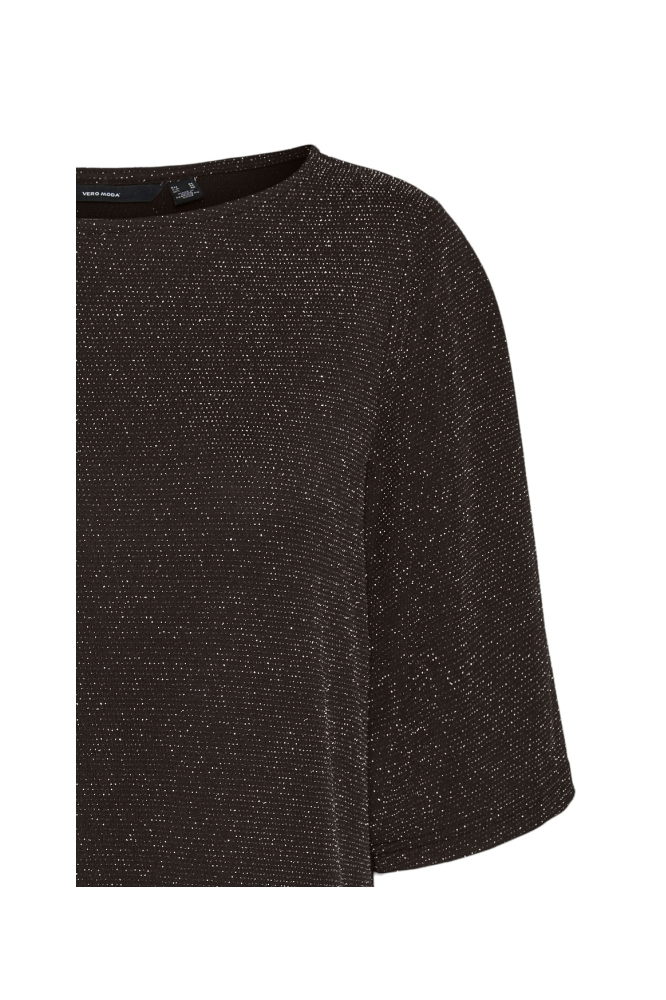 Vero Moda bruine dames t-shirt | Close up