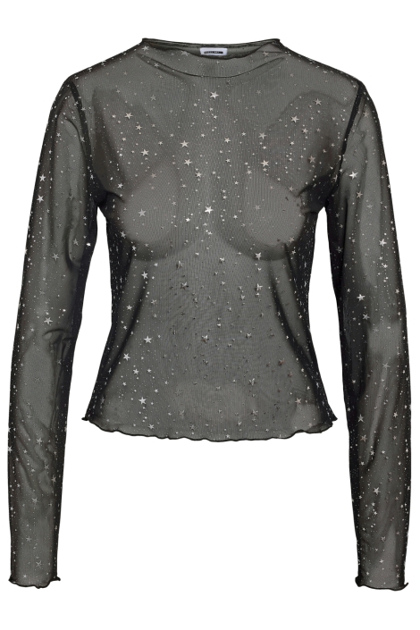 Noisy may zwarte dames top | Vooraanzicht