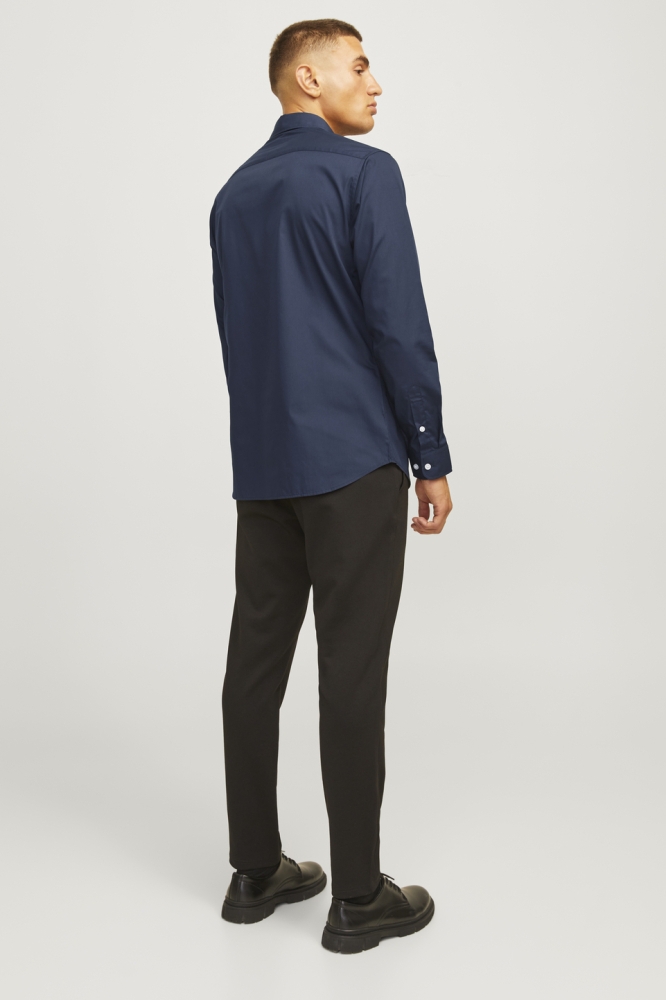 JJ Rebel blauwe heren overhemd | Model