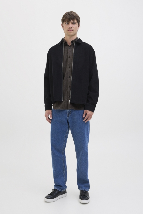 JJ Rebel bruine heren overhemd | Model