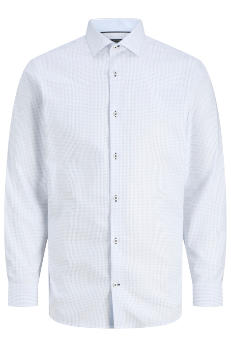Jack & Jones witte heren overhemd | Vooraanzicht