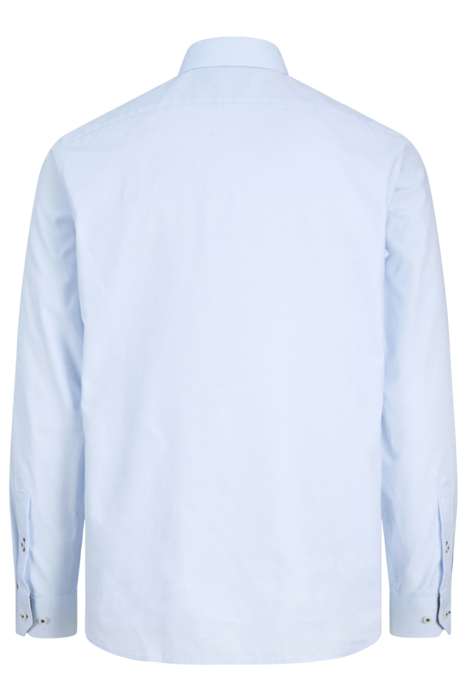 Jack & Jones blauwe heren overhemd | Achteraanzicht