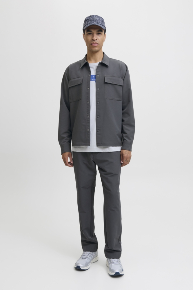 Jack & Jones grijze heren overhemd | Model