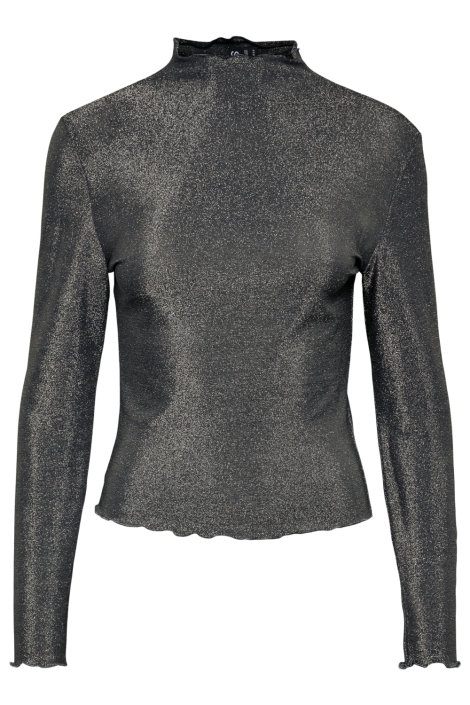 Pieces zwarte dames t-shirt | Vooraanzicht