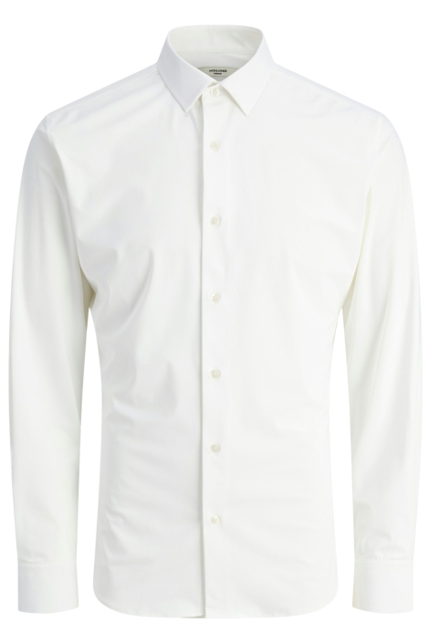 Jack & Jones witte heren overhemd | Vooraanzicht
