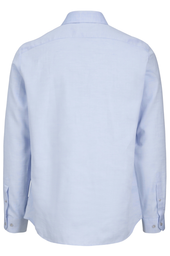 Jack & Jones blauwe heren overhemd | Achteraanzicht