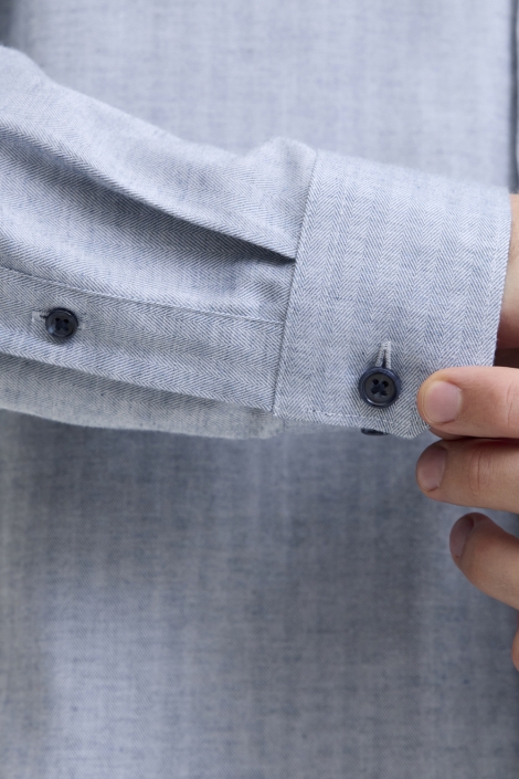 Jack & Jones blauwe heren overhemd | Unique Selling Point