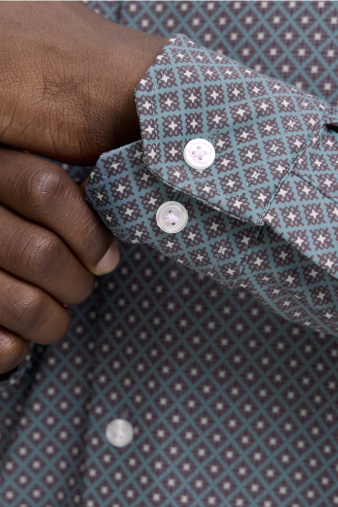 Jack & Jones blauwe heren overhemd | Unique Selling Point