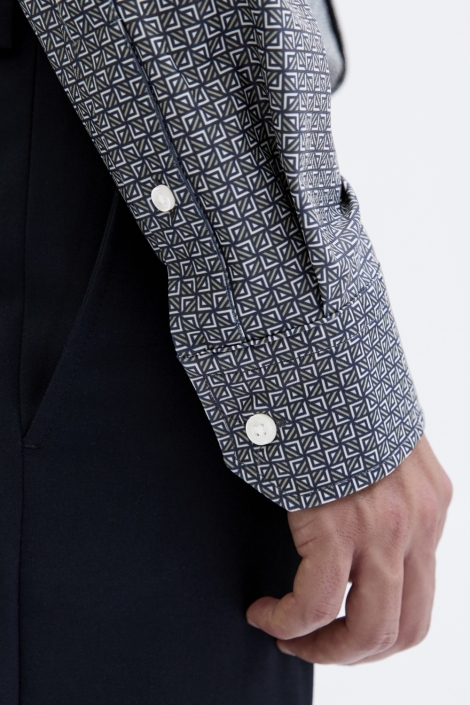 Jack & Jones blauwe heren overhemd | Unique Selling Point