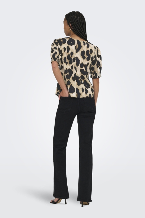 Only bruine dames t-shirt | Model