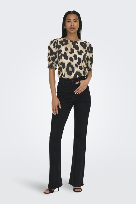 Only bruine dames t-shirt | Model