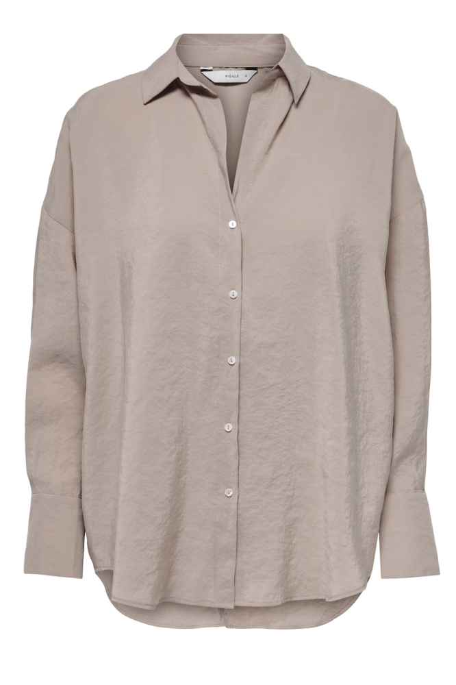 Only beige dames blouse | Vooraanzicht