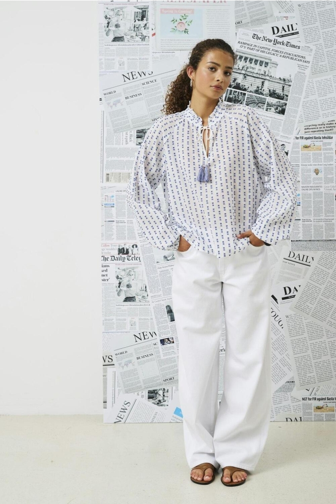 Only witte dames blouse |