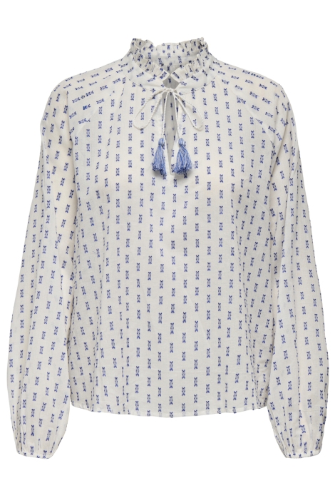 Only witte dames blouse | Vooraanzicht