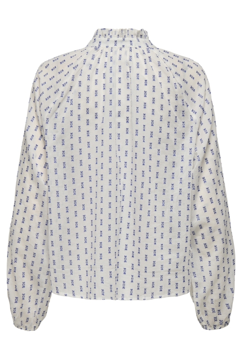 Only witte dames blouse | Achteraanzicht