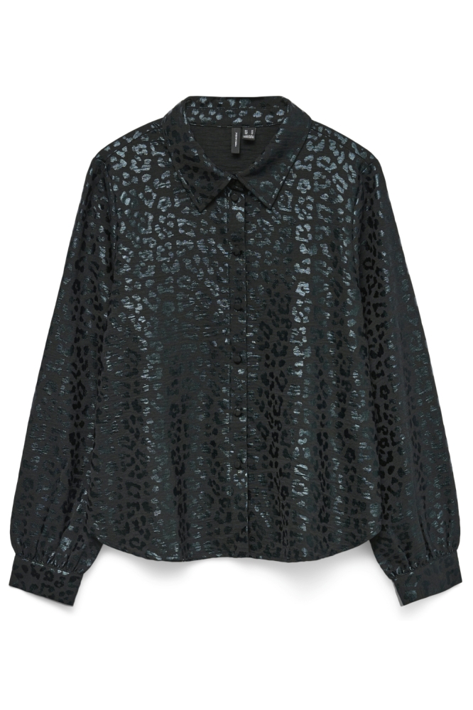 Vero Moda zwarte dames blouse | Vooraanzicht