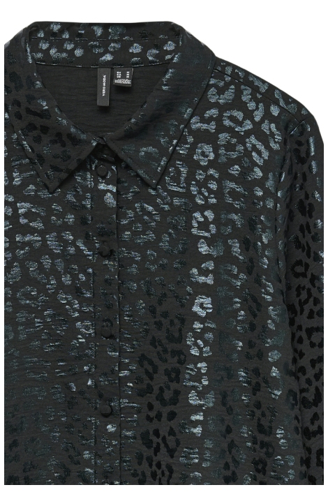 Vero Moda zwarte dames blouse | Close up