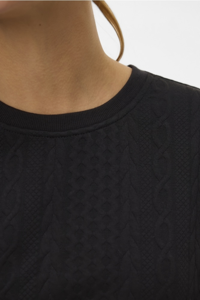 Vero Moda zwarte dames sweater | Close up