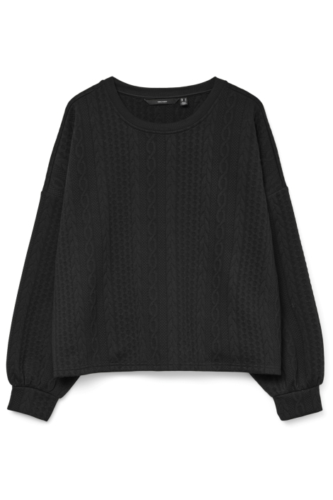Vero Moda zwarte dames sweater | Vooraanzicht