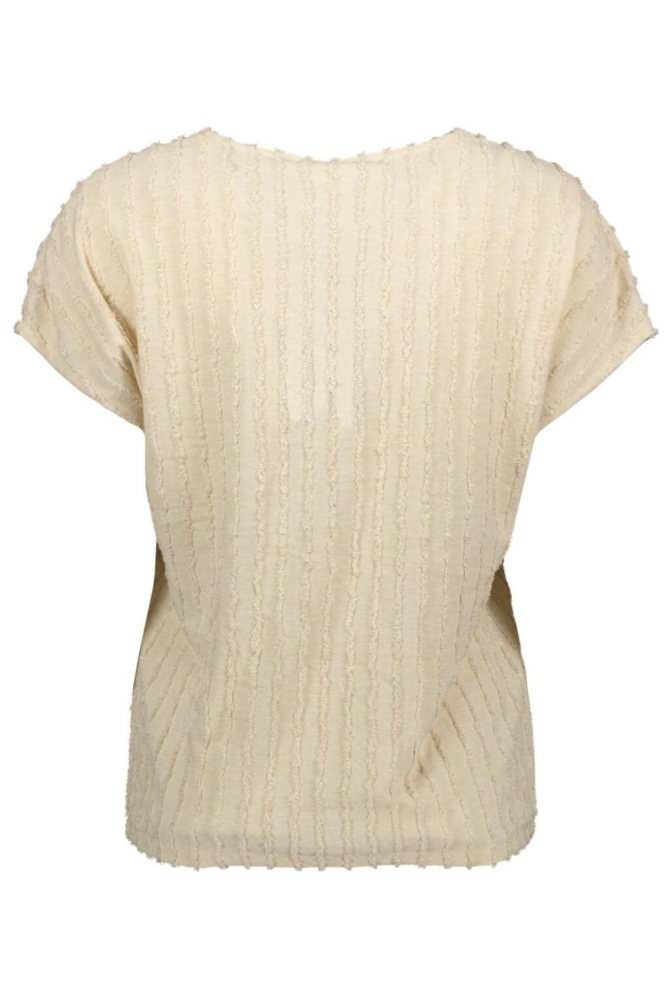 Vero Moda beige dames t-shirt | Achteraanzicht
