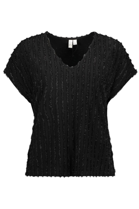 Vero Moda zwarte dames t-shirt | Vooraanzicht