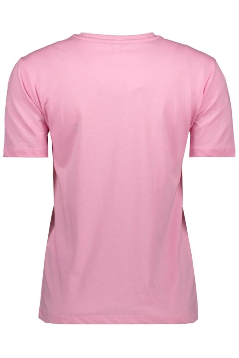 Only rode dames t-shirt | Achteraanzicht