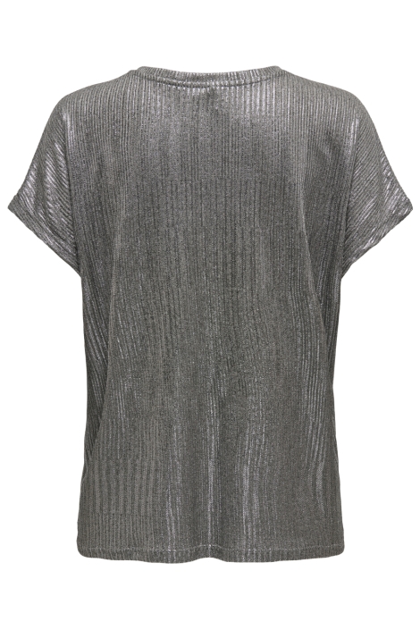 Only grijze dames t-shirt | Achteraanzicht