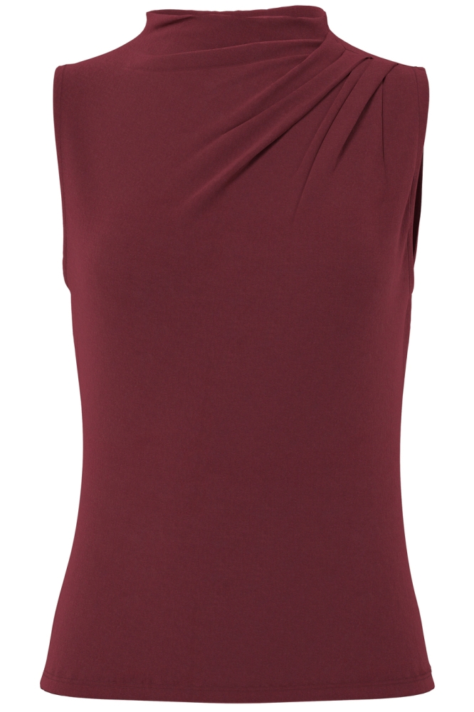 Pieces bordeaux dames top | Vooraanzicht
