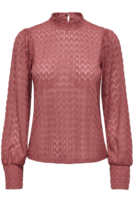 Jacqueline de Yong roze dames t-shirt | Vooraanzicht