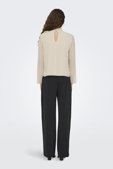 Jacqueline de Yong beige dames t-shirt | Model