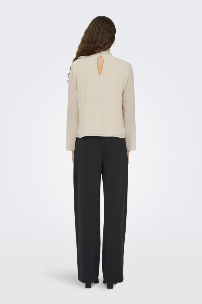 Jacqueline de Yong beige dames t-shirt | Model