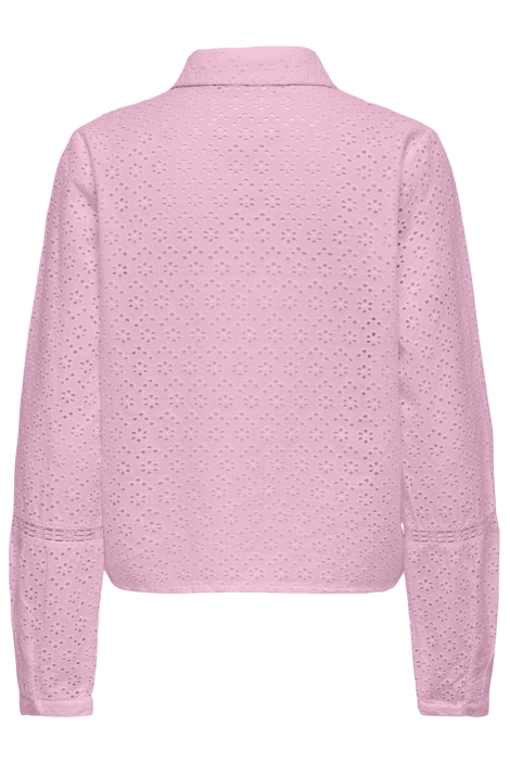 Only roze dames blouse | Achteraanzicht
