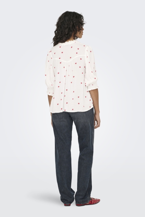 Only witte dames blouse | Model