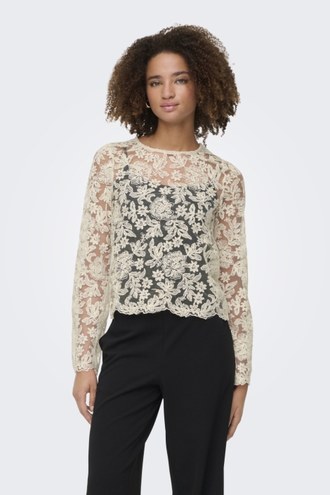 Only ecru dames t-shirt | 