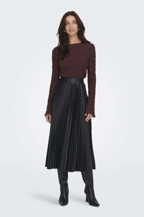 Only bruine dames t-shirt | Model