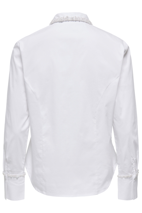 Only witte dames blouse | Achteraanzicht