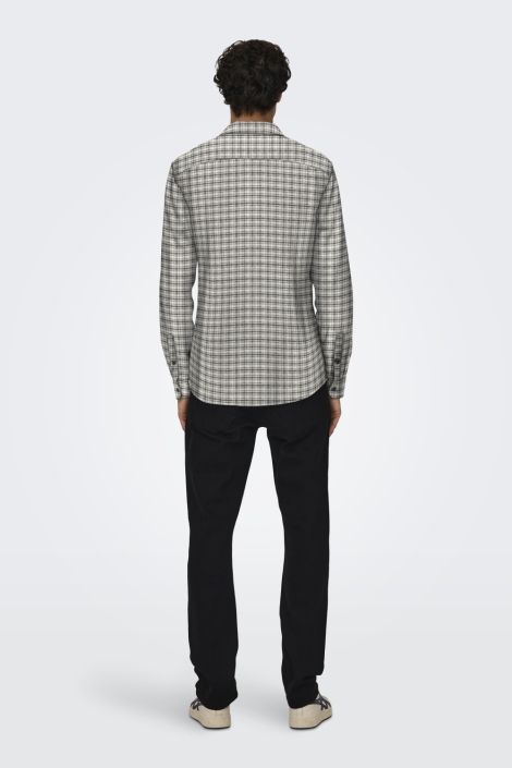 Only & Sons groene heren overhemd | Model