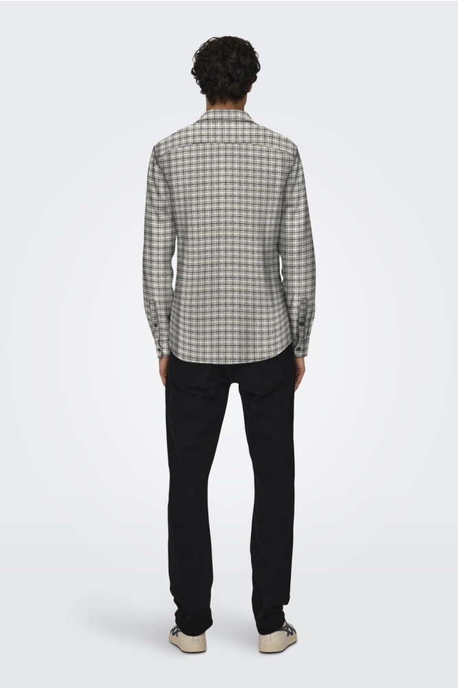 Only & Sons groene heren overhemd | Model