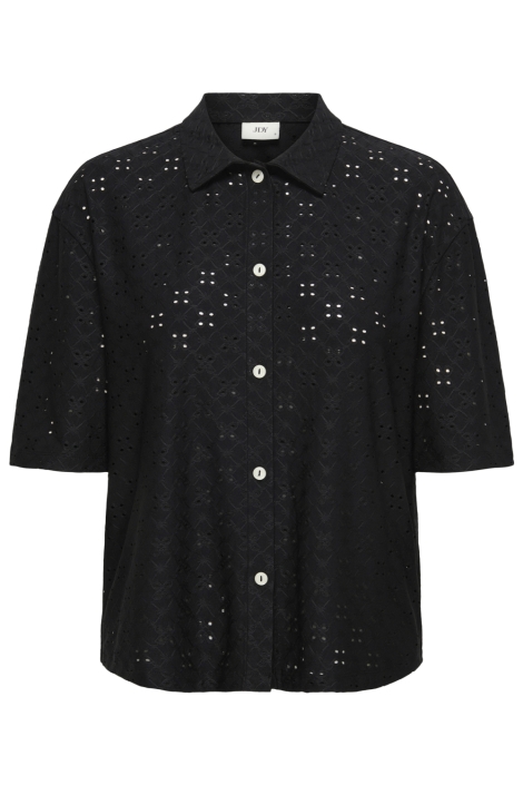 Jacqueline de Yong zwarte dames blouse | Vooraanzicht