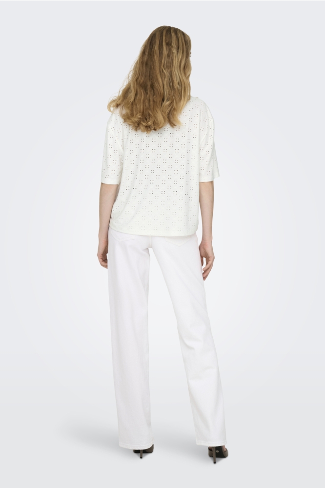 Jacqueline de Yong witte dames blouse | Model