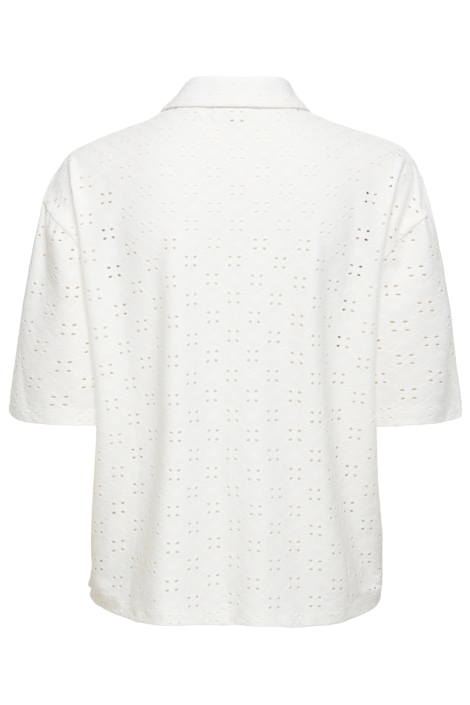 Jacqueline de Yong witte dames blouse | Achteraanzicht