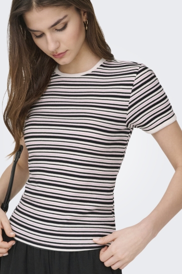 Jacqueline de Yong jdylada s/s top jrs Wit