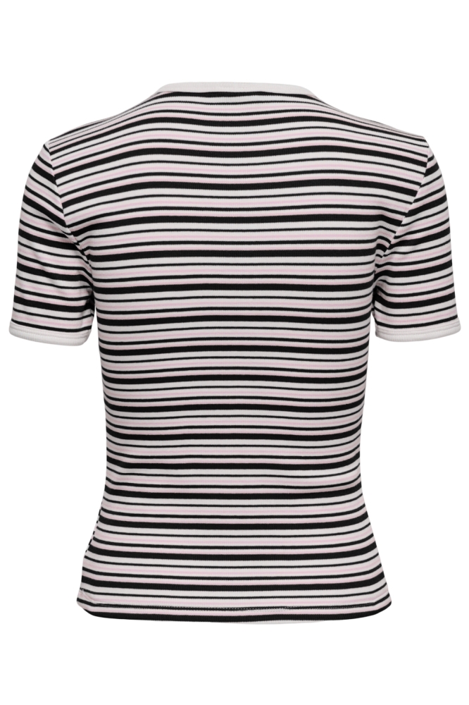 Jacqueline de Yong witte dames t-shirt | Achteraanzicht