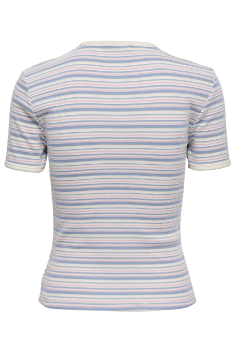 Jacqueline de Yong witte dames t-shirt | Achteraanzicht