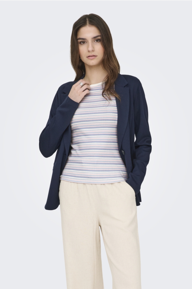 Jacqueline de Yong witte dames t-shirt | Model