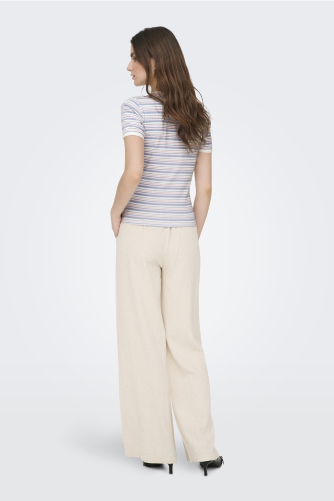 Jacqueline de Yong witte dames t-shirt | Model