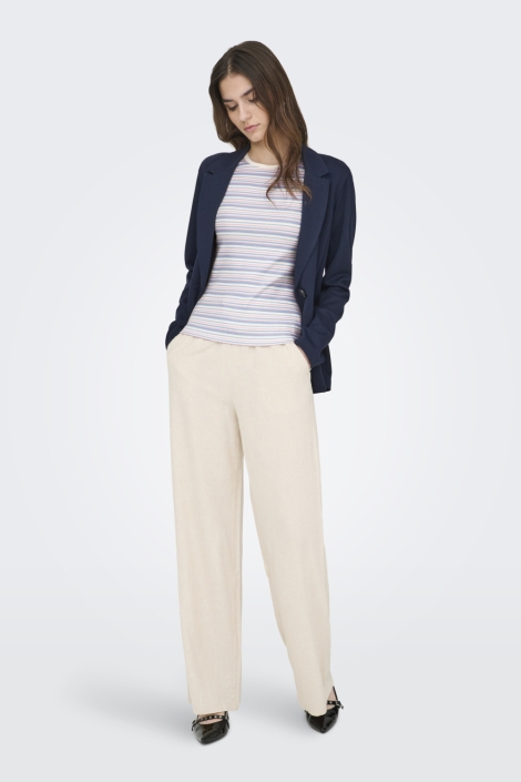 Jacqueline de Yong witte dames t-shirt | Model