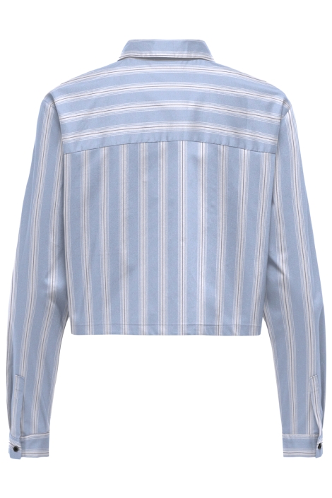 Jacqueline de Yong blauwe dames blouse | Achteraanzicht