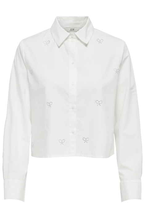 Jacqueline de Yong witte dames blouse | Vooraanzicht