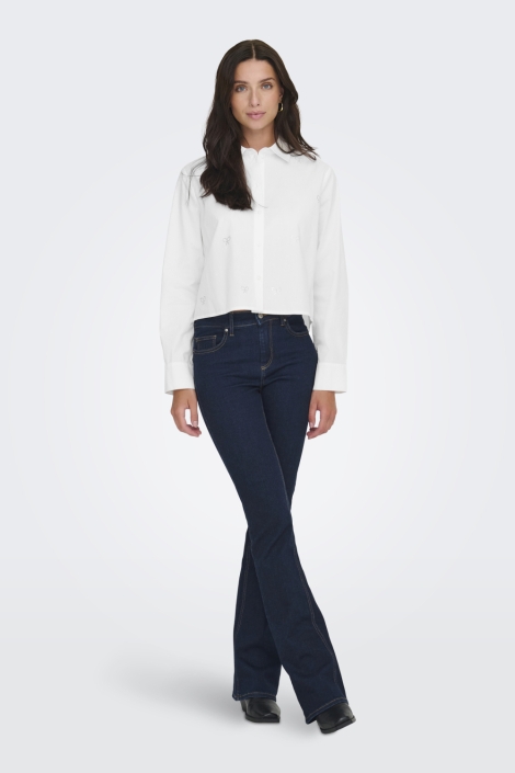 Jacqueline de Yong witte dames blouse | Model